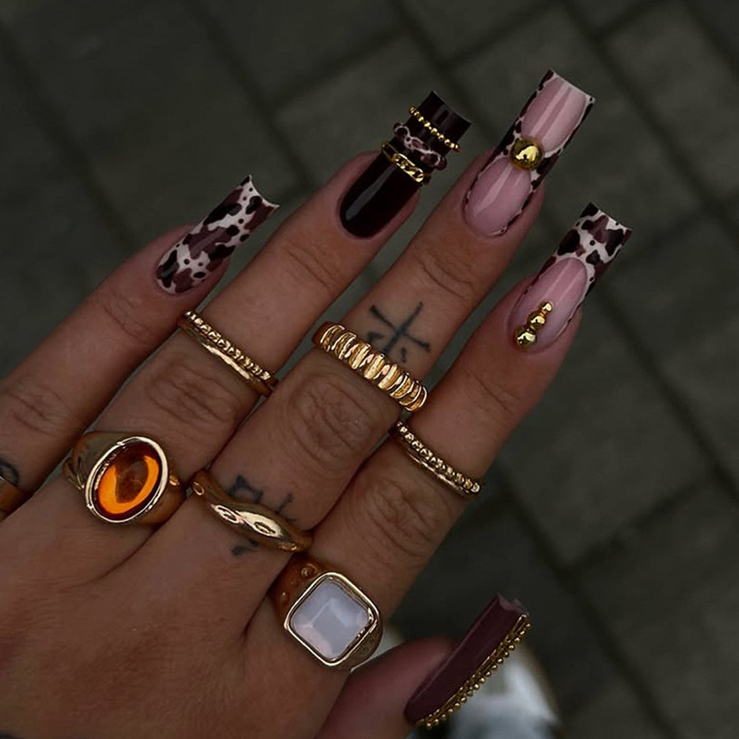 Unique Fashion Press-On Nails
