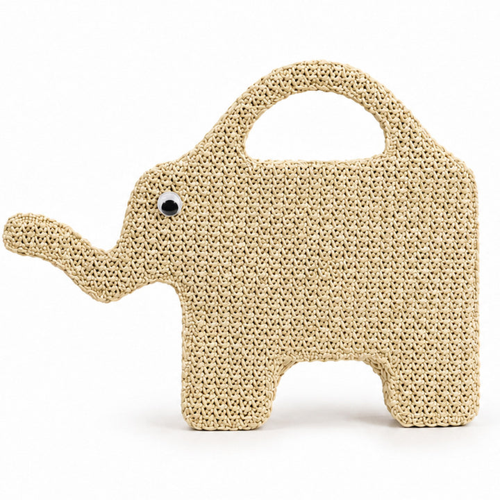 Playful Elephant-Shaped Handbag