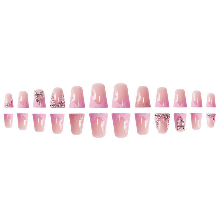 Decorative 3D Floral Acrylic Press-On Nails Kalsten