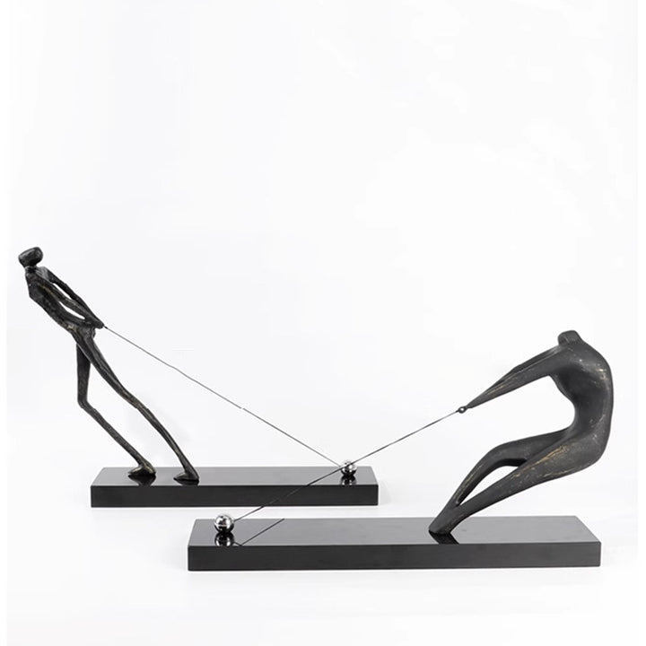 Elegant Abstract Figurative Sculpture