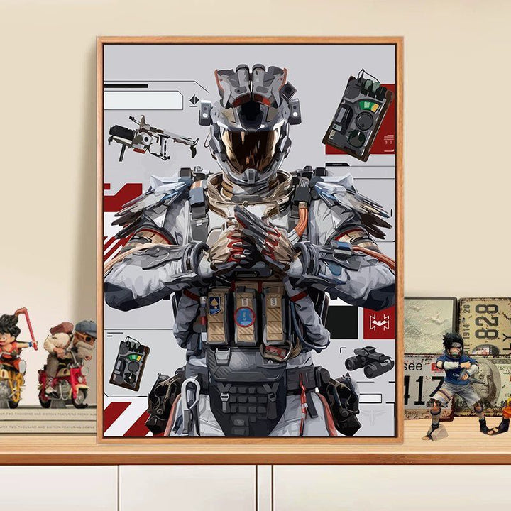 Action Hero Art Print Kalsten