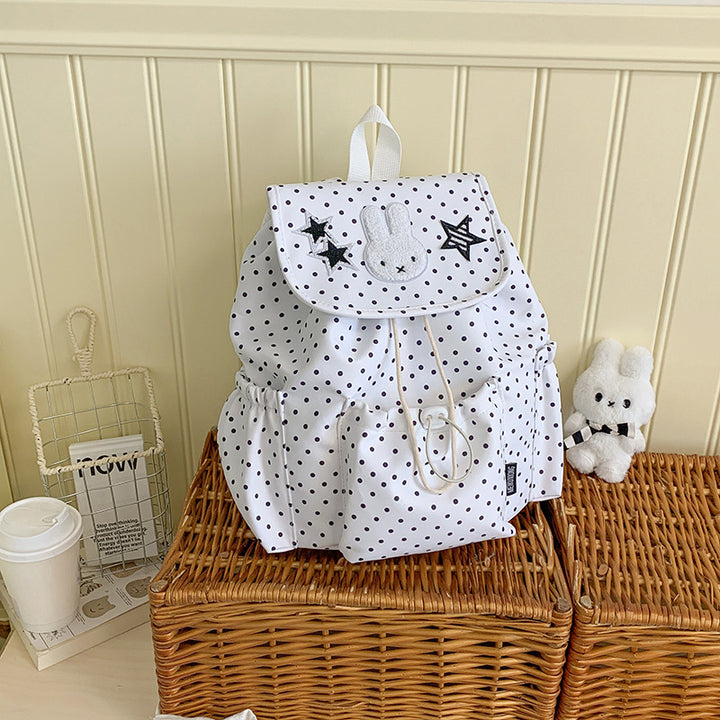 Cute Animal-Themed Polka Dot Backpack Kalsten