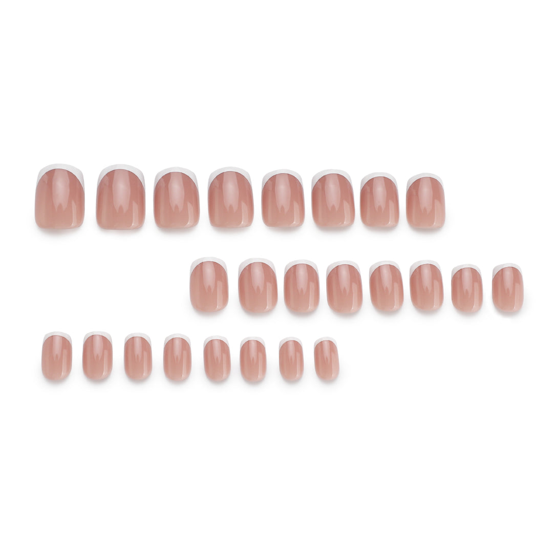 Artful French Manicure Nail Art Kalsten