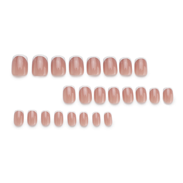 Artful French Manicure Nail Art Kalsten