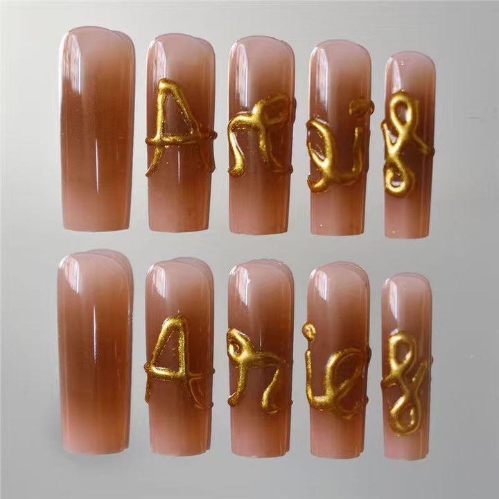 Elaborate Customizable Acrylic Nail Set Kalsten