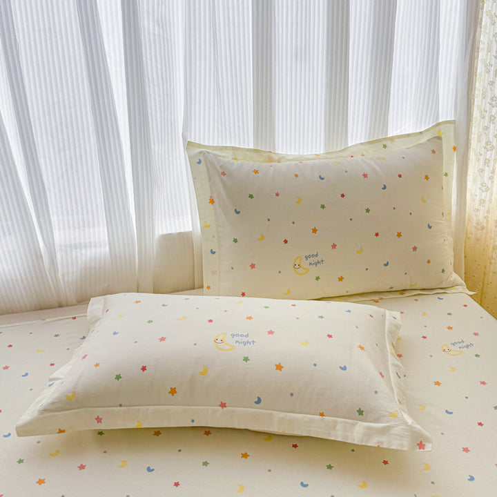 Flower Print Pillowcase Set