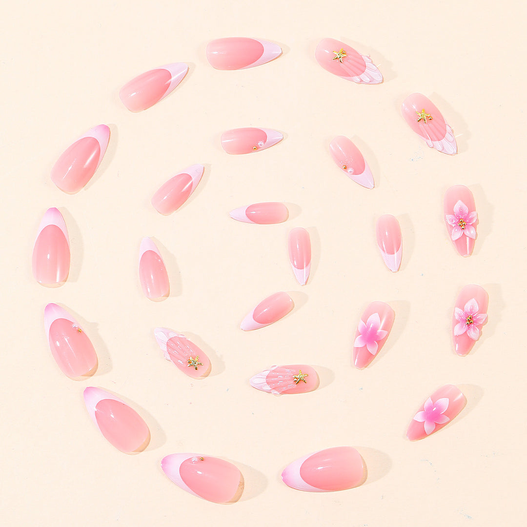 Floral Accent Nail Art Kalsten