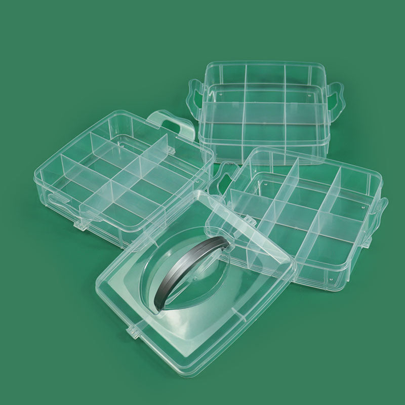 Multi-Compartment Durable Craft Storage Box Kalsten