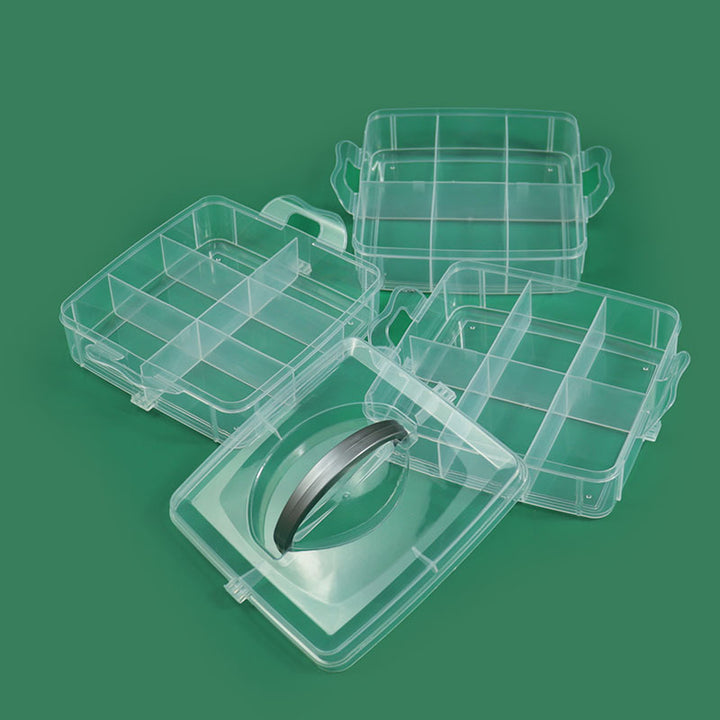 Multi-Compartment Durable Craft Storage Box Kalsten