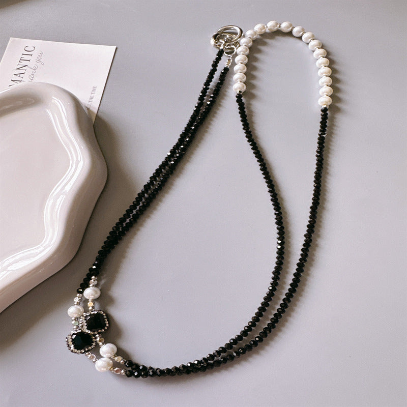 Elegant Beaded Statement Necklace Kalsten