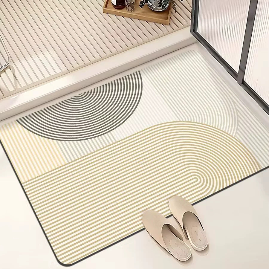 Patterned Bath Mat