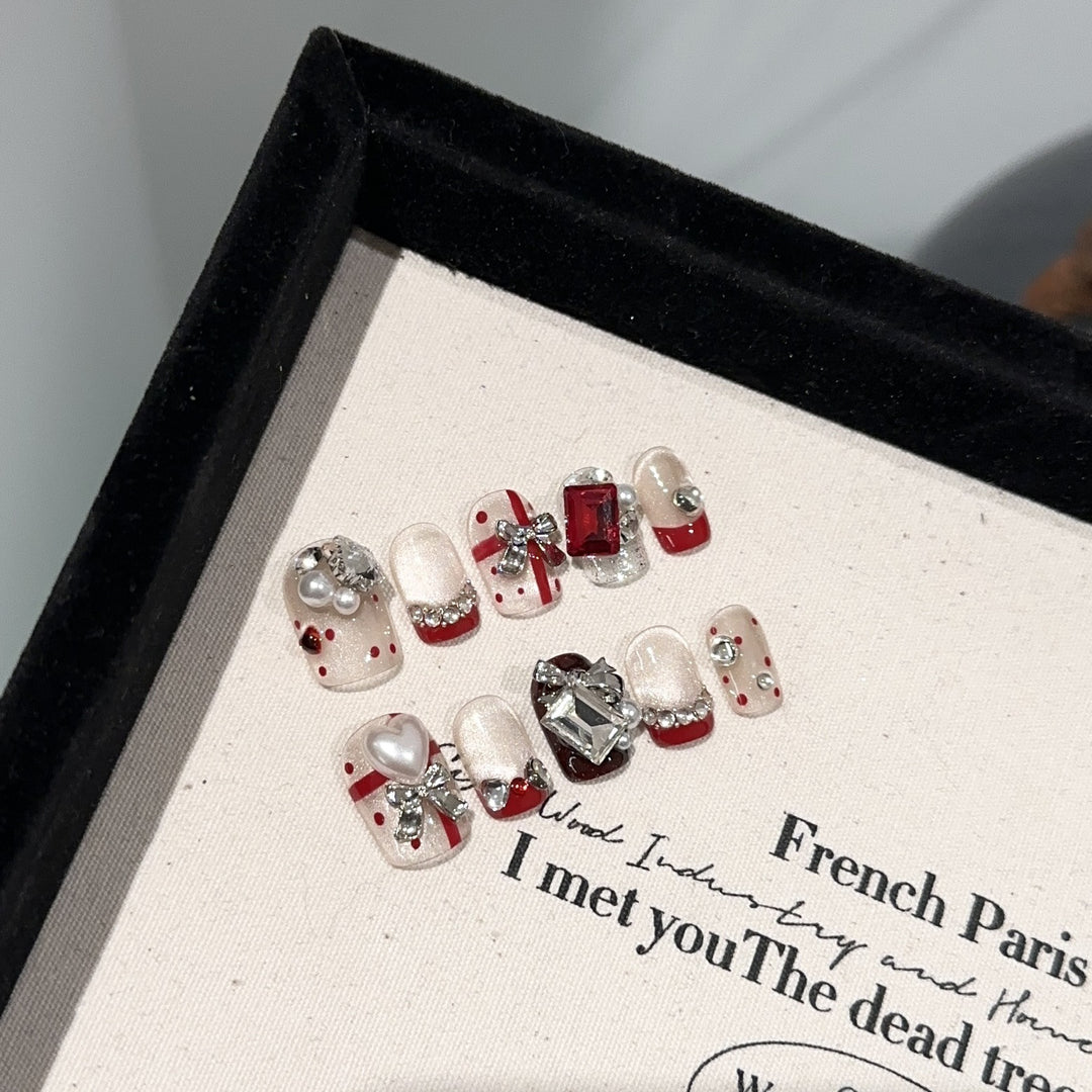 Elegant Press-On Nail Set