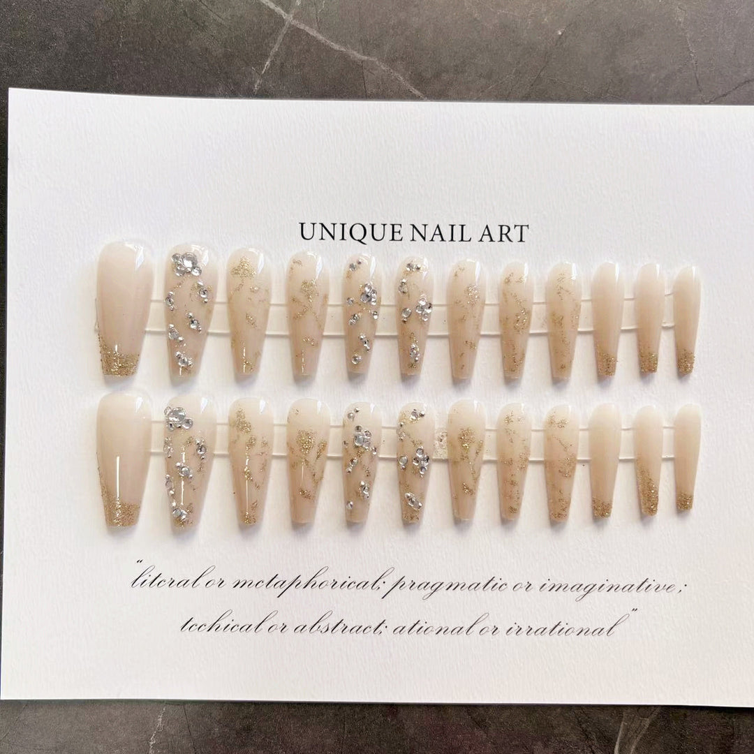 Decorative Floral Press-On Nails  1791803910