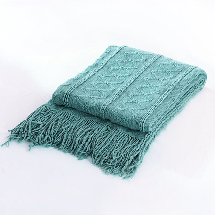 Cozy Knitted Blanket