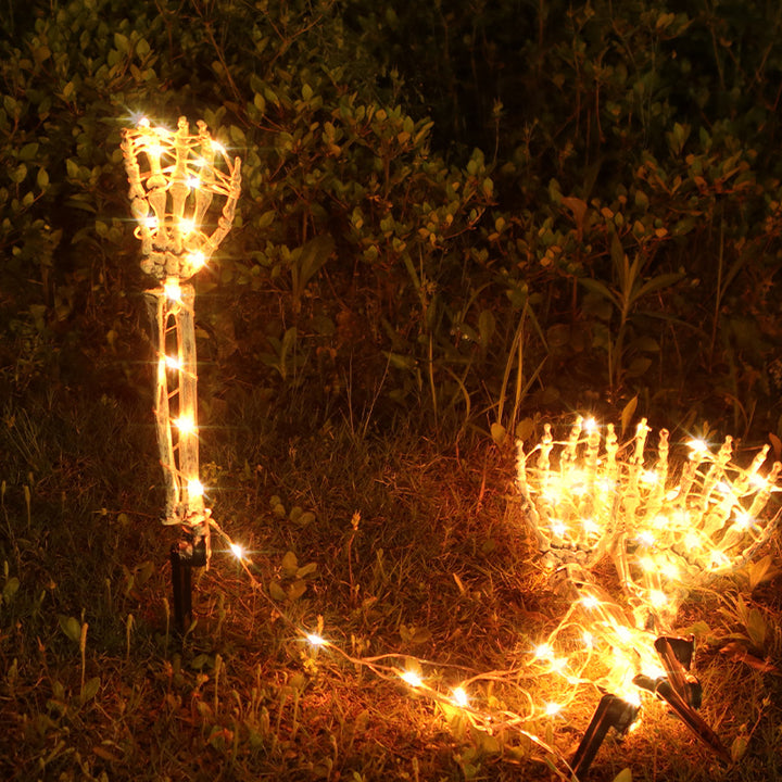 Decorative Skeleton Hand String Lights Kalsten