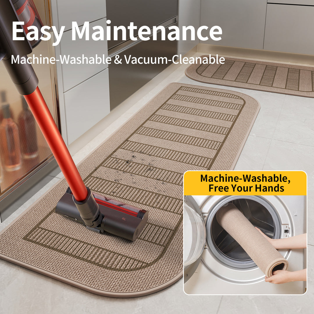 Durable Non-Slip Kitchen Comfort Mat Set