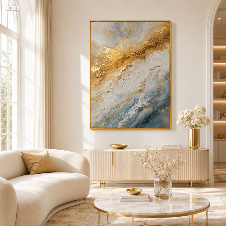 Abstract Wall Hanging Art for Interiors
