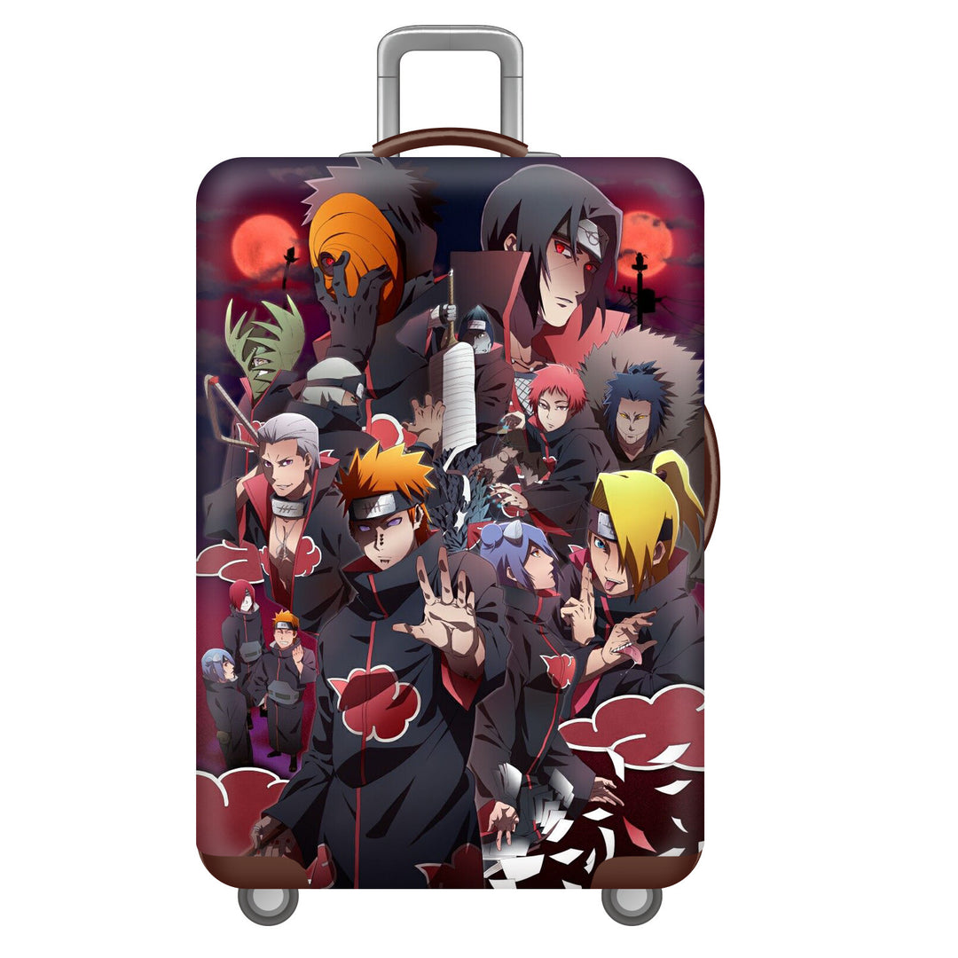 Men's hard-shell suitcase with unique skull design Kalsten