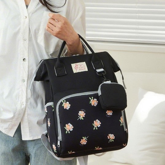 Stylish Floral Pattern Backpack Kalsten