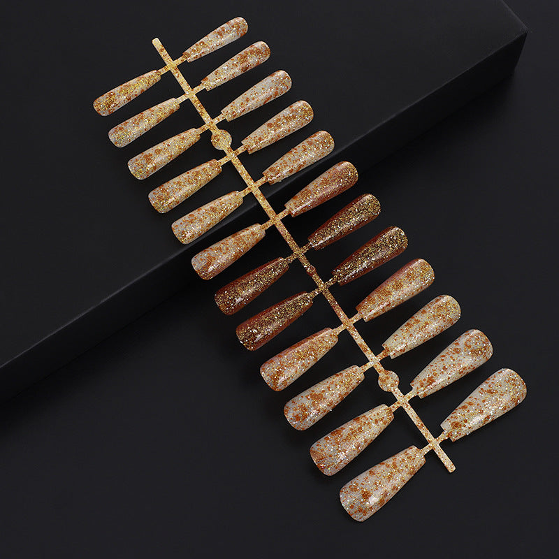 Artificial nails in creative drop design Kalsten