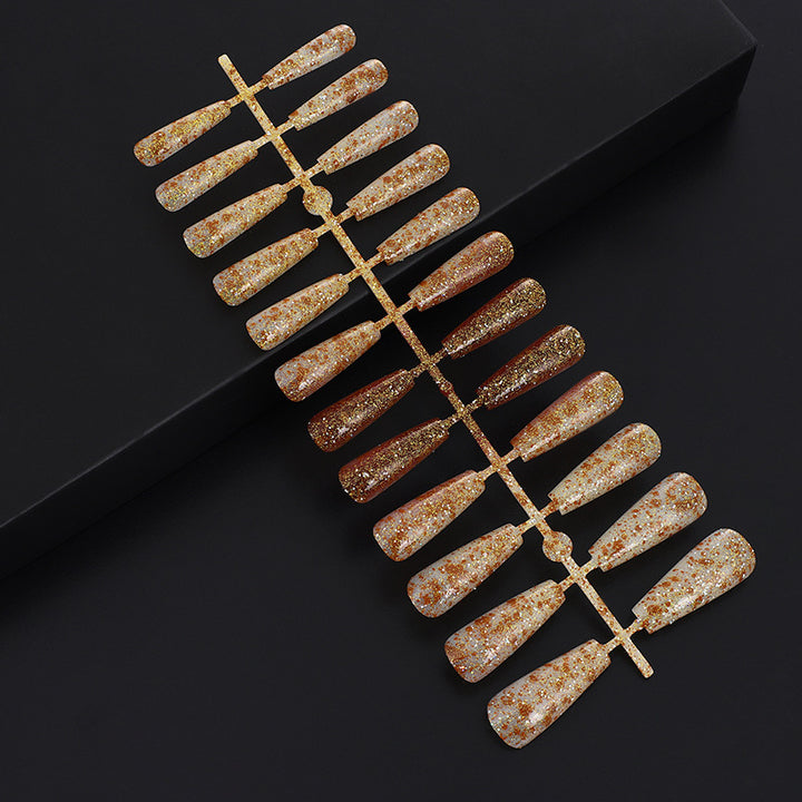 Artificial nails in creative drop design Kalsten