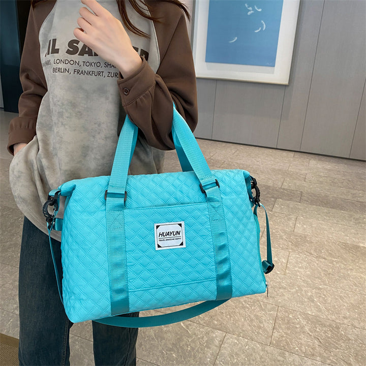 Quilted Travel Duffle Bag Kalsten