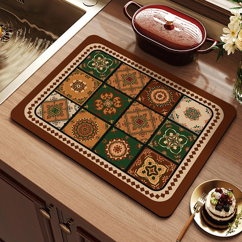 Artistic Kitchen Floor Mat