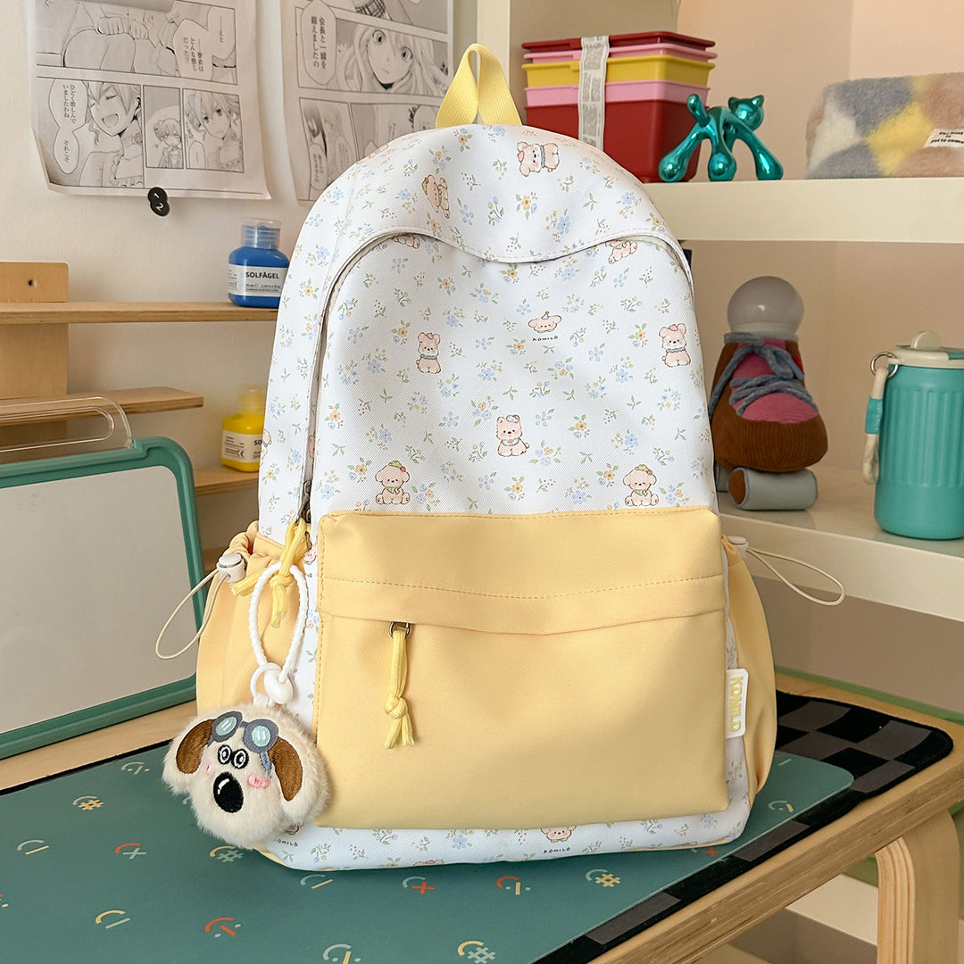 Cute Cartoon Animal Print Backpack Kalsten