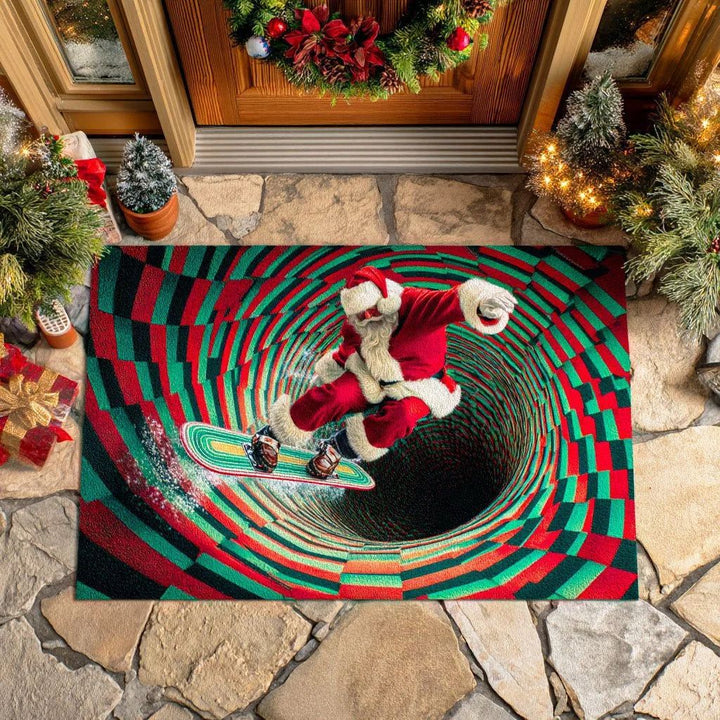 Holiday-Themed Decorative Outdoor Mat
