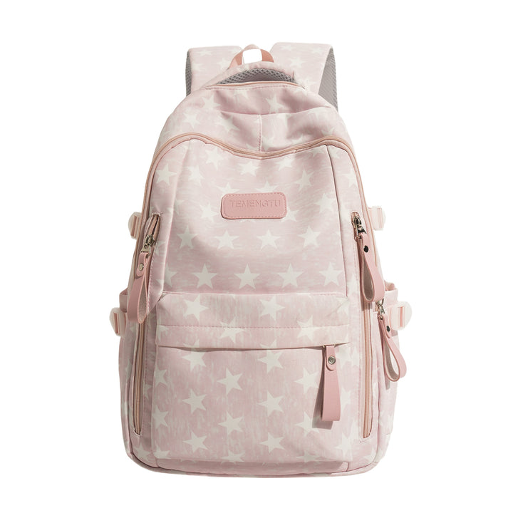 Trendy Star-Print School Backpack Kalsten