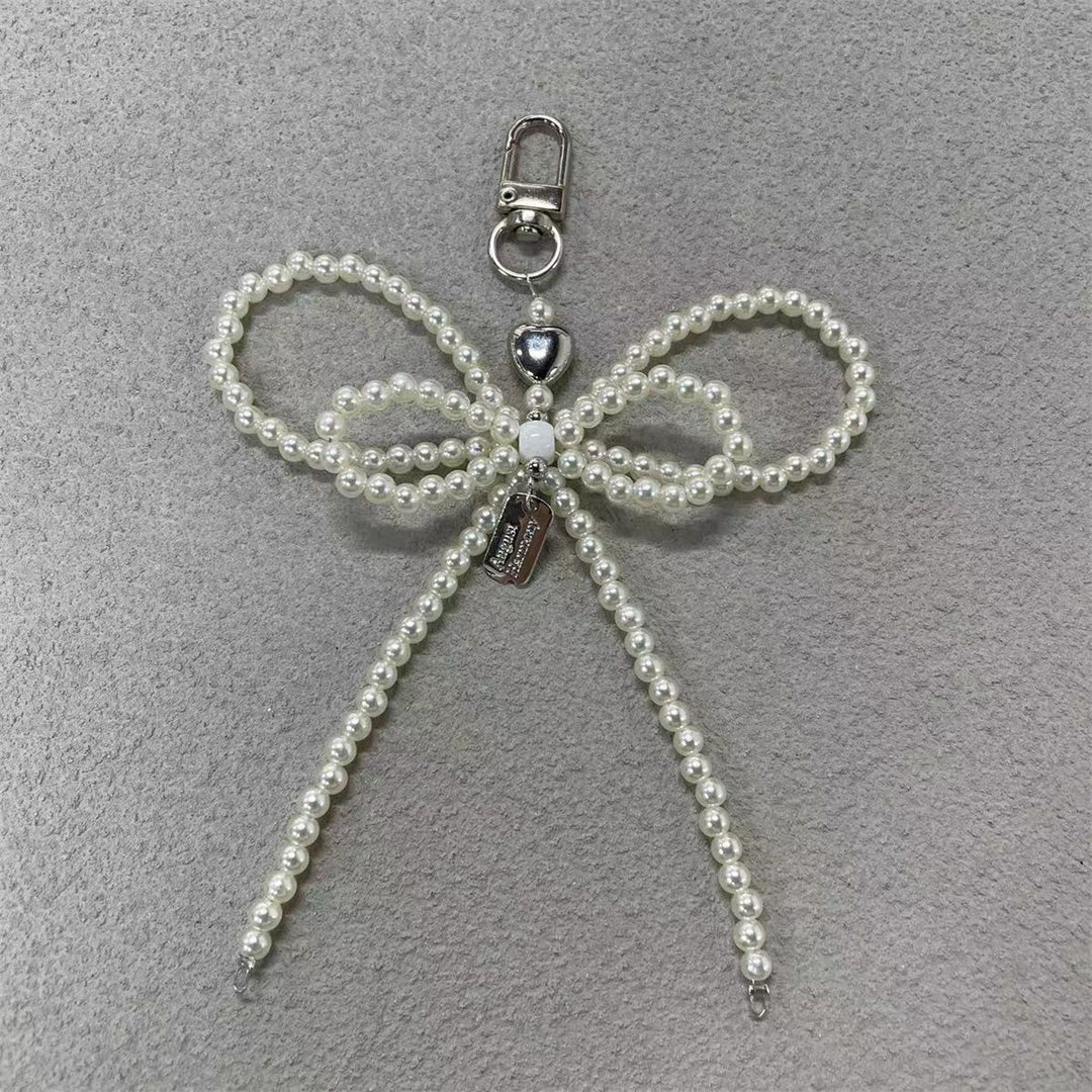 Decorative Beaded Bow Keychain Kalsten 1790135272