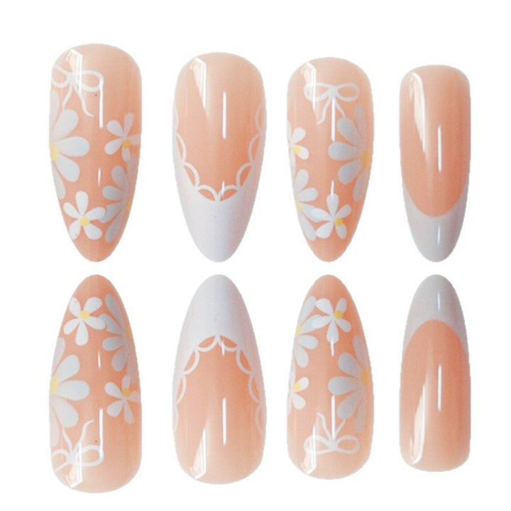 Artistic Floral Press-On Nail Design Kalsten 1788434567