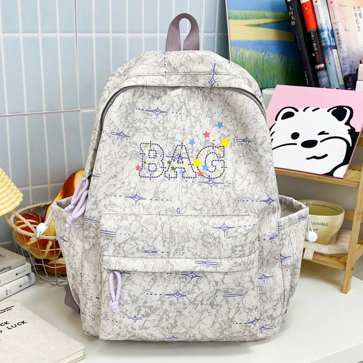 Fun Patterned School Backpack