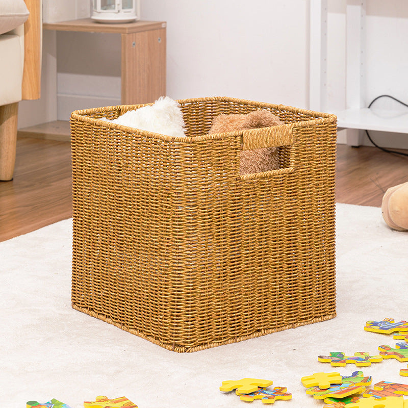 Rectangular Woven Storage Basket Kalsten