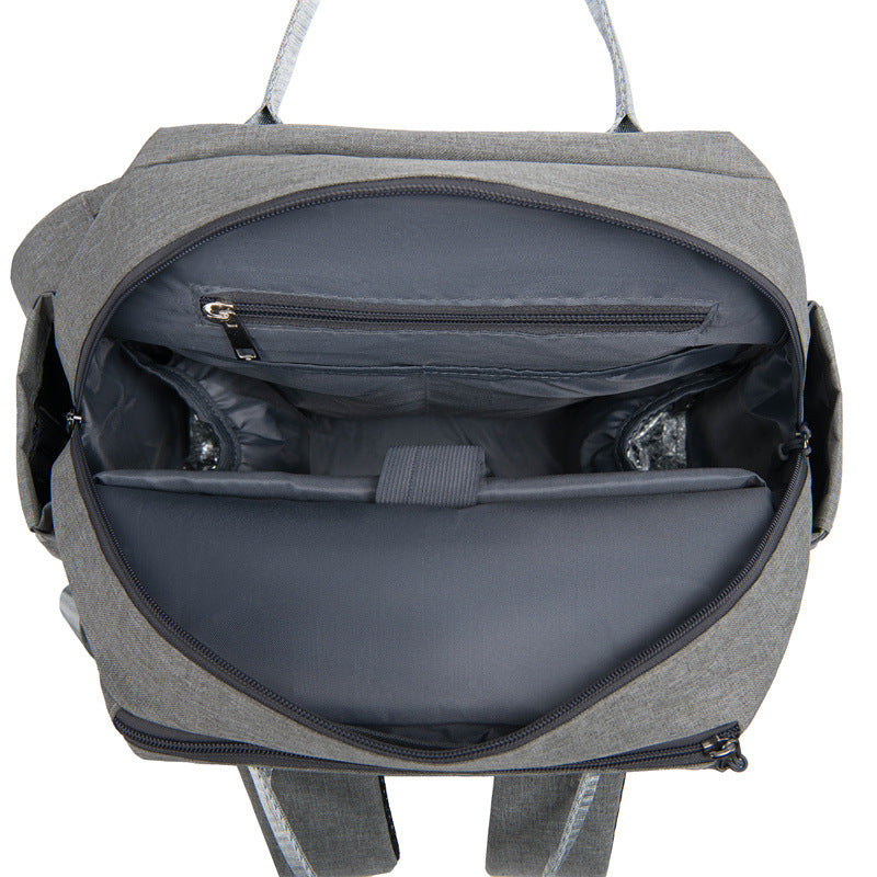 Multi-Pocket Quilted Backpack Kalsten