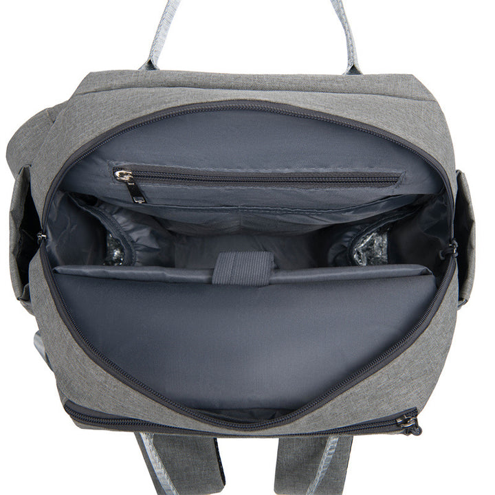 Multi-Pocket Quilted Backpack Kalsten