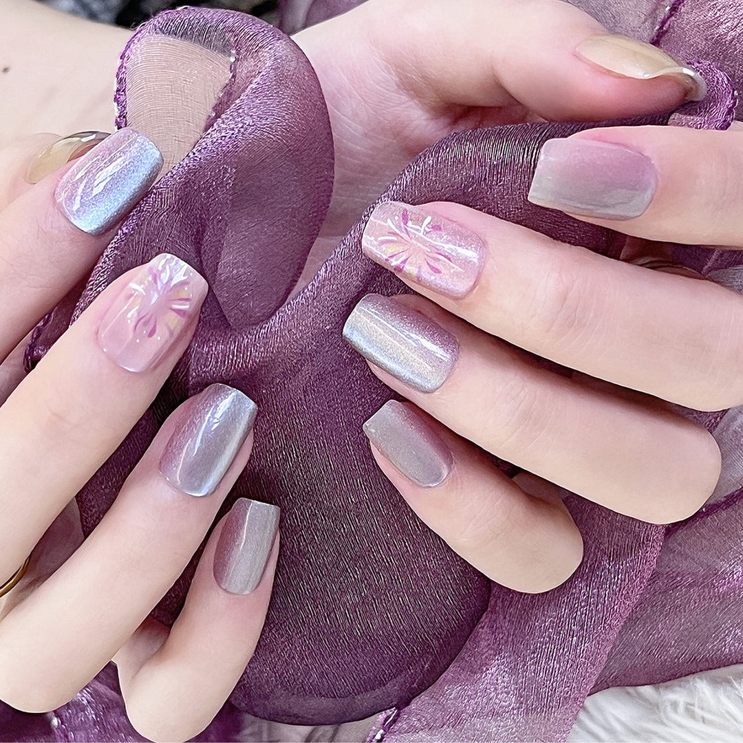 Decorative Glitter Press-On Nails Kalsten
