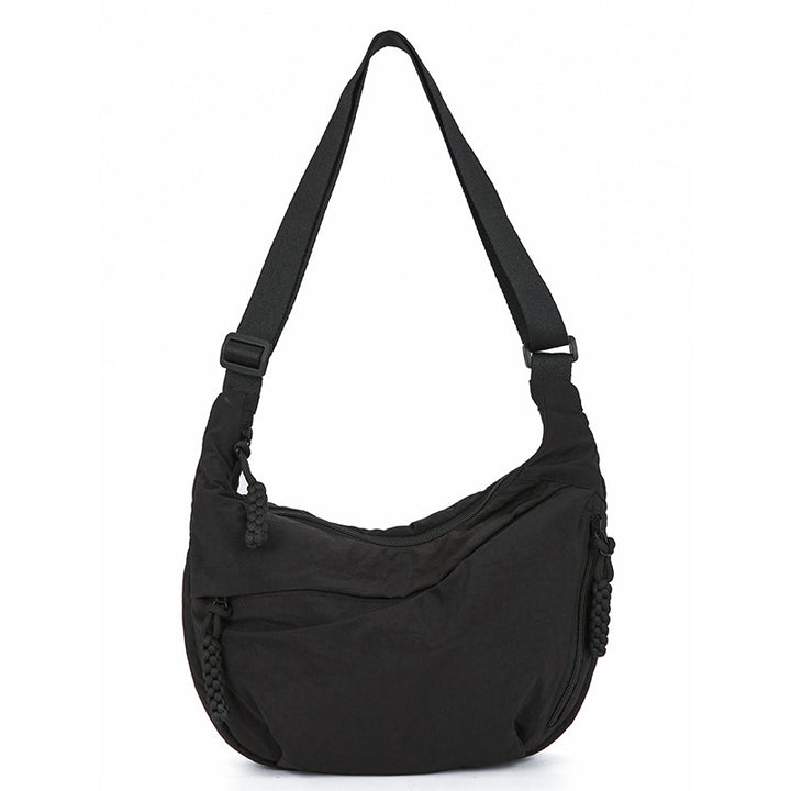 Casual shoulder bag with multifunctional zip pockets Kalsten