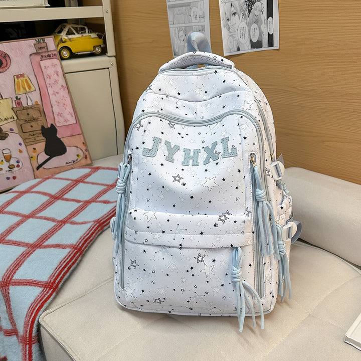 Stylish Star-Printed Backpack Kalsten 1791205378