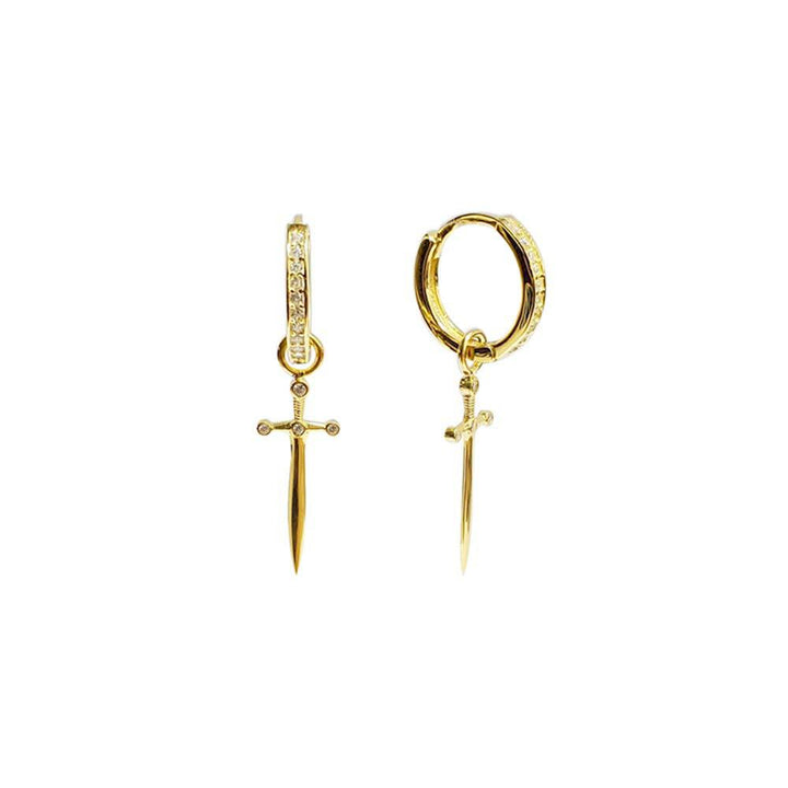 Gothic Sword-Shaped Brooch Kalsten