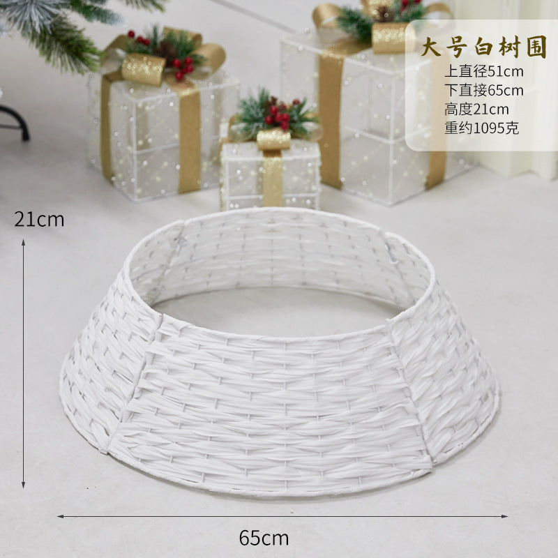 Decorative Woven Christmas Tree Base