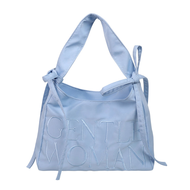 Stylish Satin Bucket Bag Kalsten