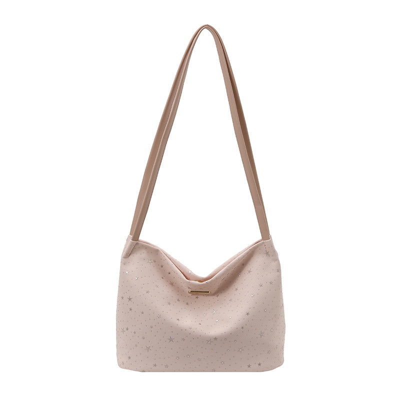 WoStylish Star-Embellished Hobo Bag Kalsten