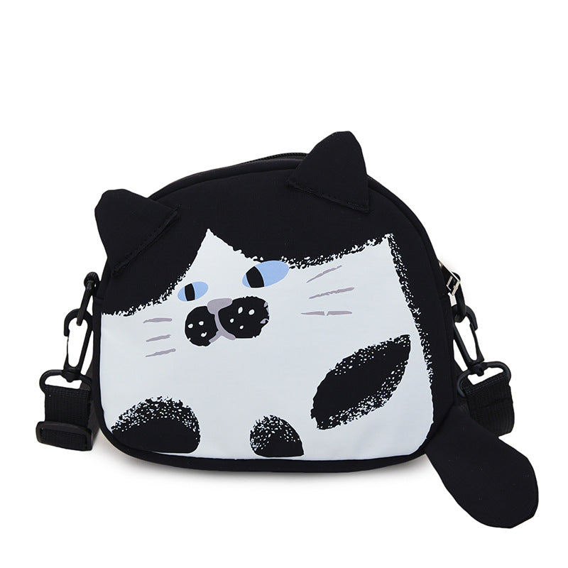 Cute Cat-Themed Crossbody Bag