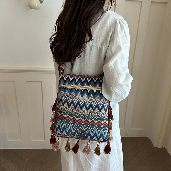 Bohemian Woven Shoulder Bag
