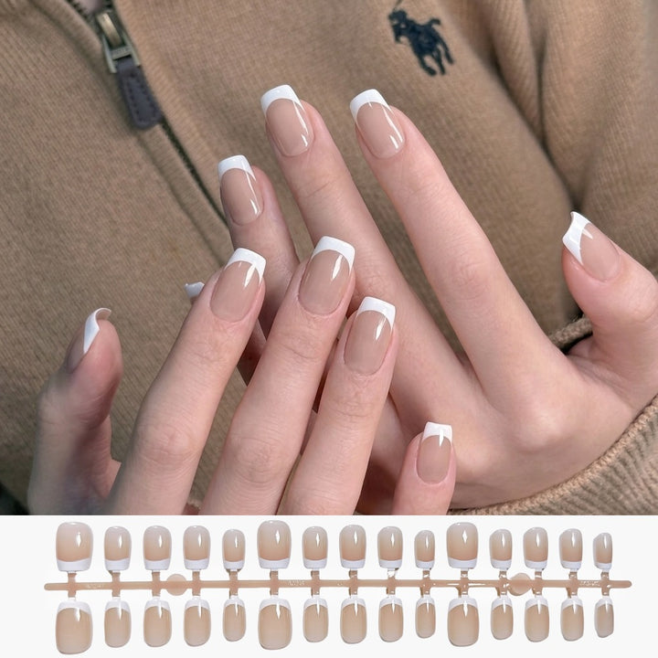 French Tip Press-On Nails