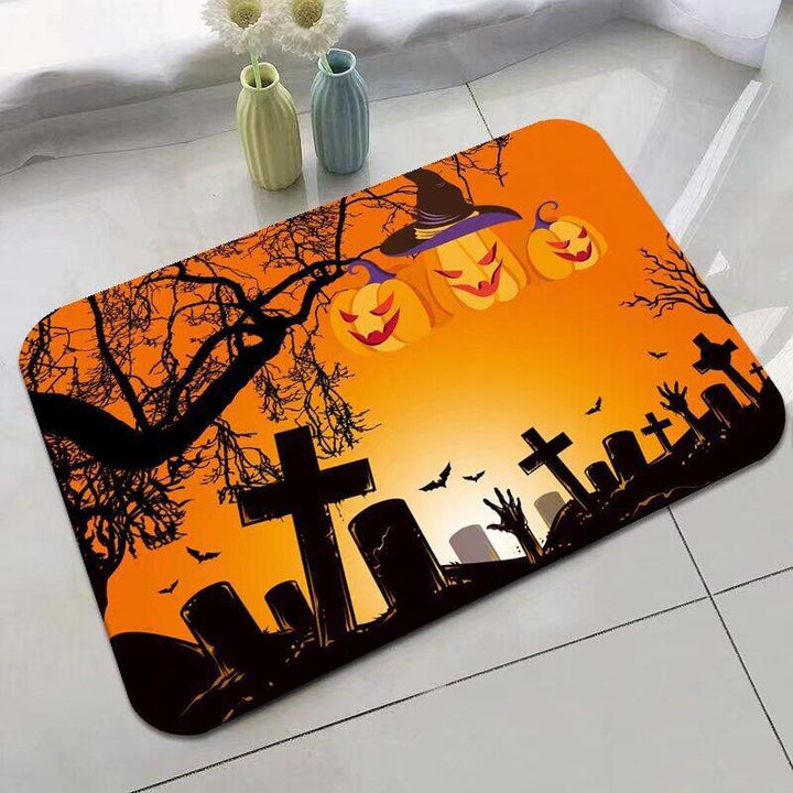 Halloween-Themed Decorative Area Mat Kalsten