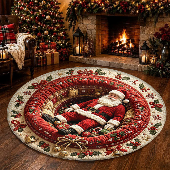 Festive 3D Gnome-Themed Area Rug Kalsten