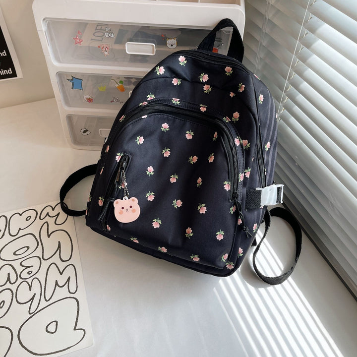 Cute Floral Embroidered Mini Backpack Kalsten