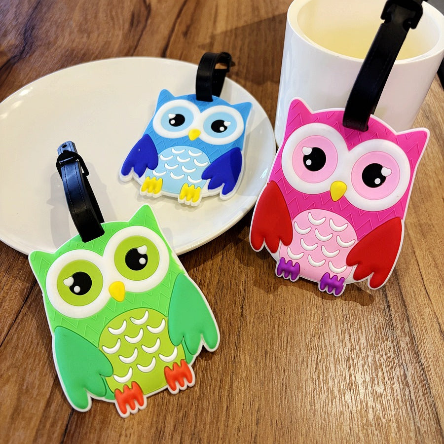 Cute Owl-Shaped Luggage Tag Kalsten